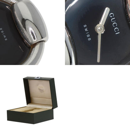 GUCCI round face bangle Watches 1400L Stainless Steel/Stainless Steel Ladies