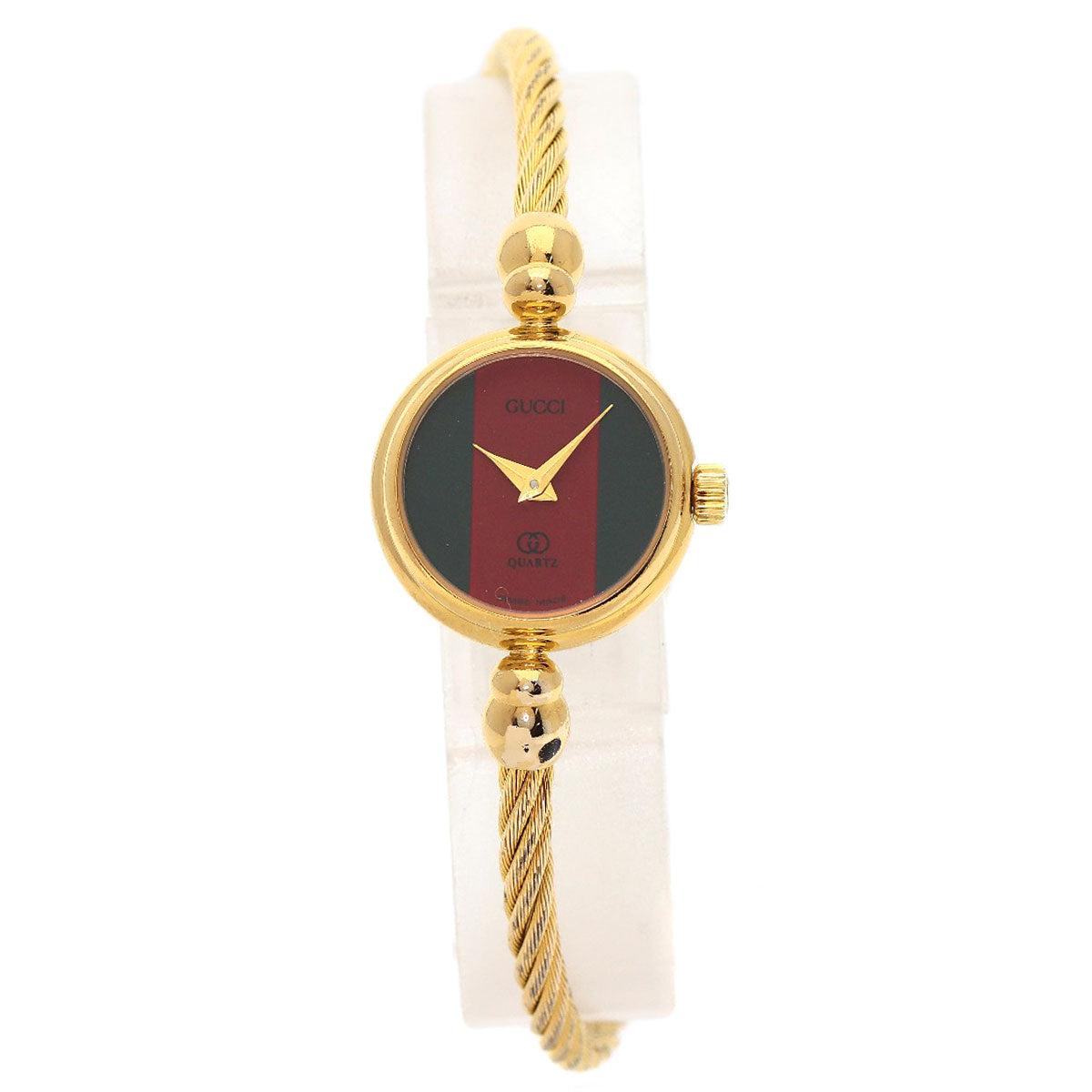GUCCI Sherry line Watches 2047.1L Gold Plated/Gold Plated Ladies