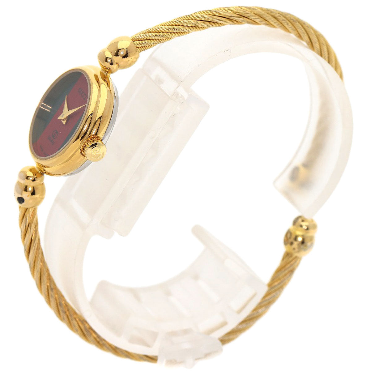 GUCCI Sherry line Watches 2047.1L Gold Plated/Gold Plated Ladies