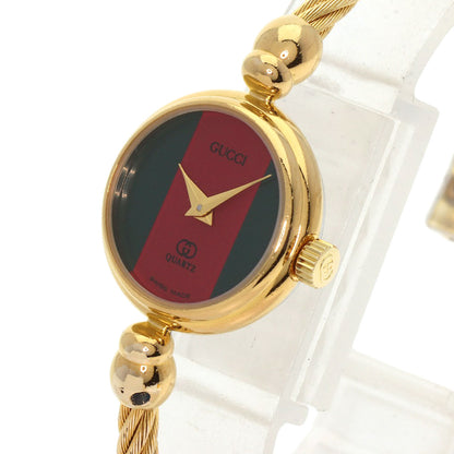 GUCCI Sherry line Watches 2047.1L Gold Plated/Gold Plated Ladies