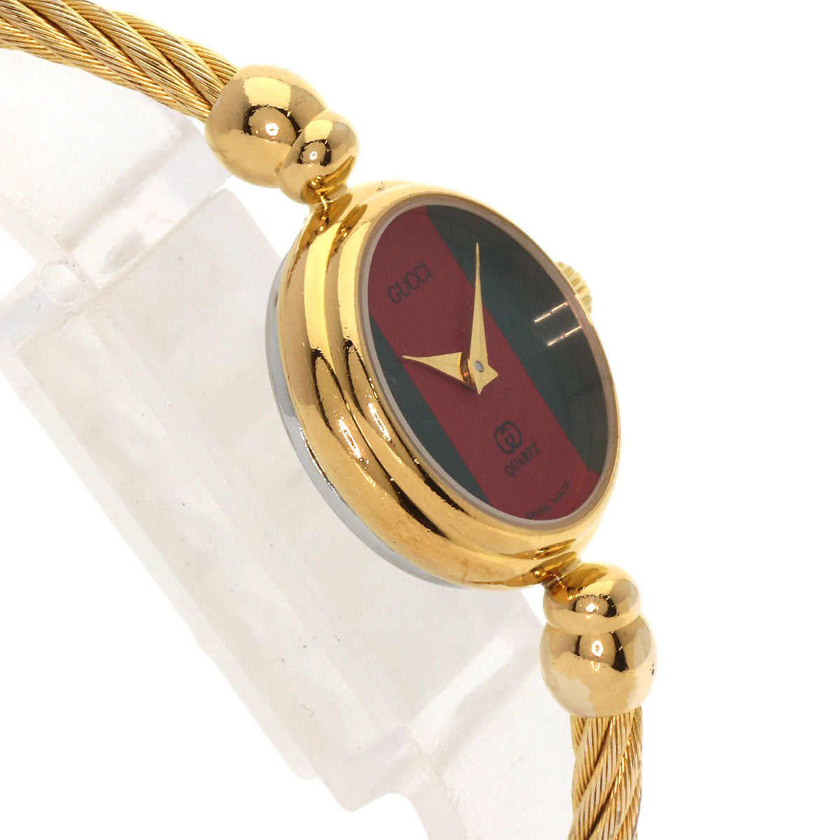 GUCCI Sherry line Watches 2047.1L Gold Plated/Gold Plated Ladies