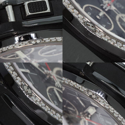 HUBLOT Big Bang Black Magic Diamond Watches 301.CV.130.RX.114 titaniumCeramic/Rubber mens