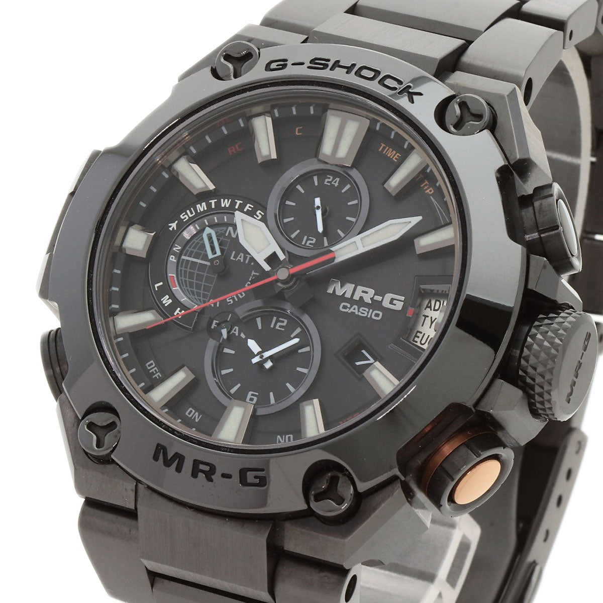 CASIO G-Shock G2000 Series Watches MRG-G2000CB-1AJR Titanium/Titanium Ladies