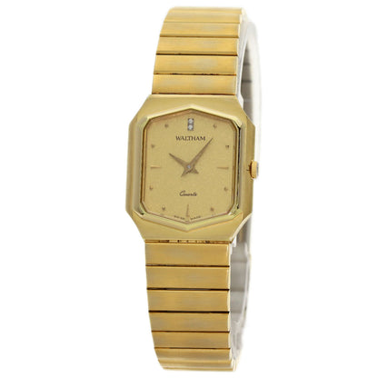 WALTHAM Hexagon Watches Gold Plated/Gold Plated Ladies