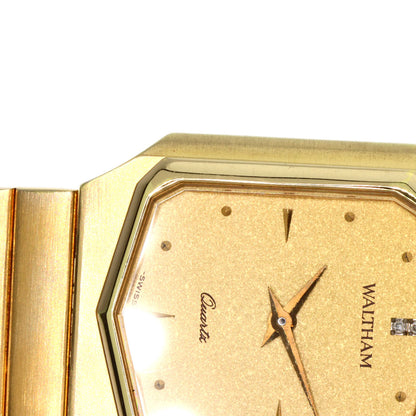 WALTHAM Hexagon Watches Gold Plated/Gold Plated Ladies