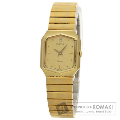 WALTHAM Hexagon Watches Gold Plated/Gold Plated Ladies