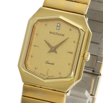 WALTHAM Hexagon Watches Gold Plated/Gold Plated Ladies