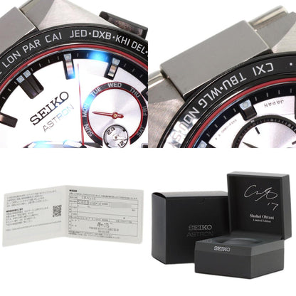 SEIKO Astron Japan Limited to 1700 units Shohei Otani 2022 Watches SBXC125 5X53-0BX0 Titanium/Titanium Ladies