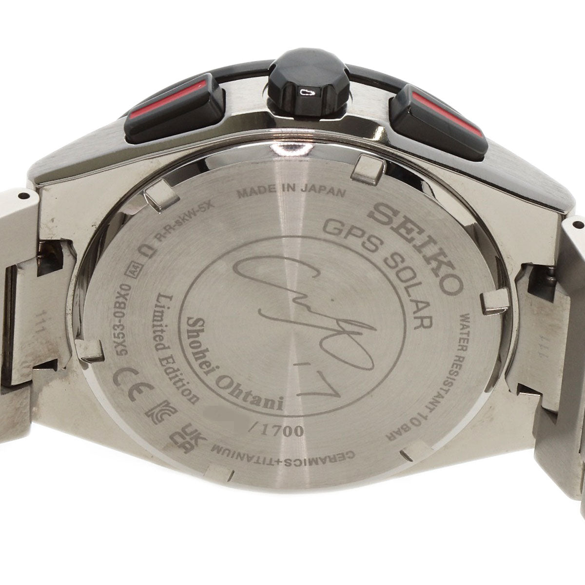 SEIKO Astron Japan Limited to 1700 units Shohei Otani 2022 Watches SBXC125 5X53-0BX0 Titanium/Titanium Ladies