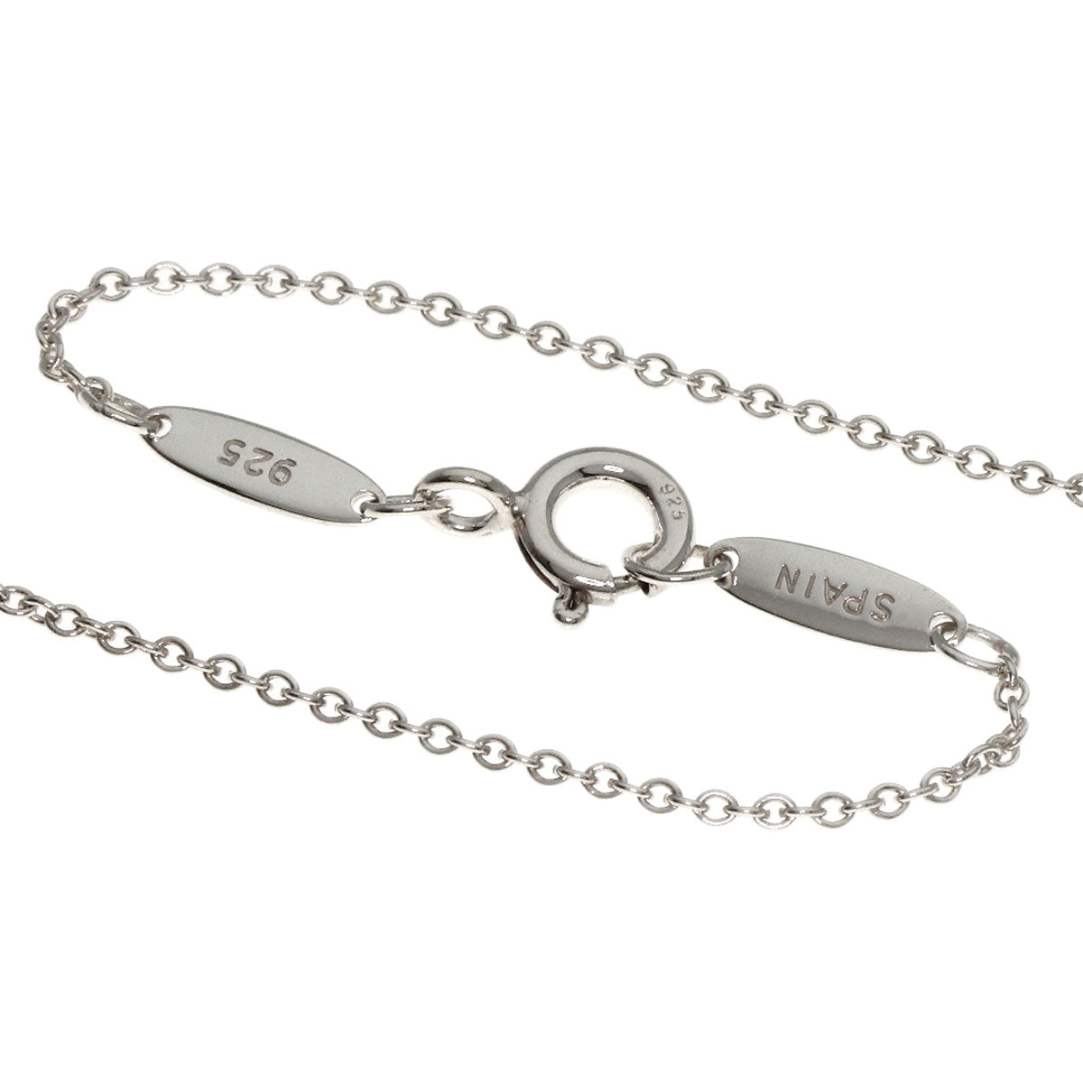 TIFFANY&Co. Full heart Necklace Silver Ladies [Used]