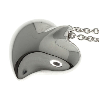 TIFFANY&Co. Full heart Necklace Silver Ladies [Used]