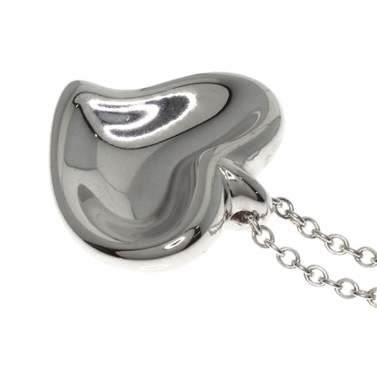 TIFFANY&Co. Full heart Necklace Silver Ladies [Used]