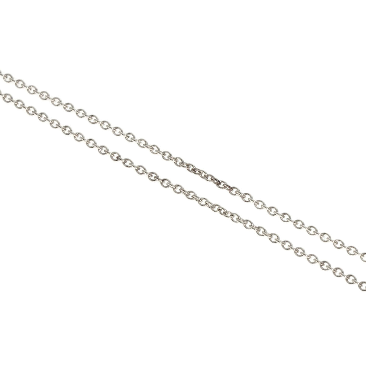 TIFFANY&Co. Full heart Necklace Silver Ladies [Used]