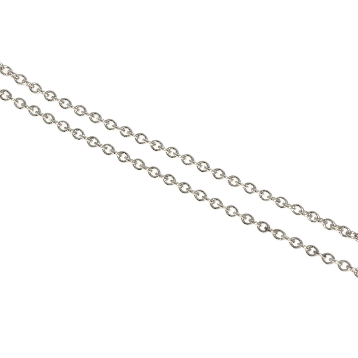 TIFFANY&Co. Full heart Necklace Silver Ladies [Used]