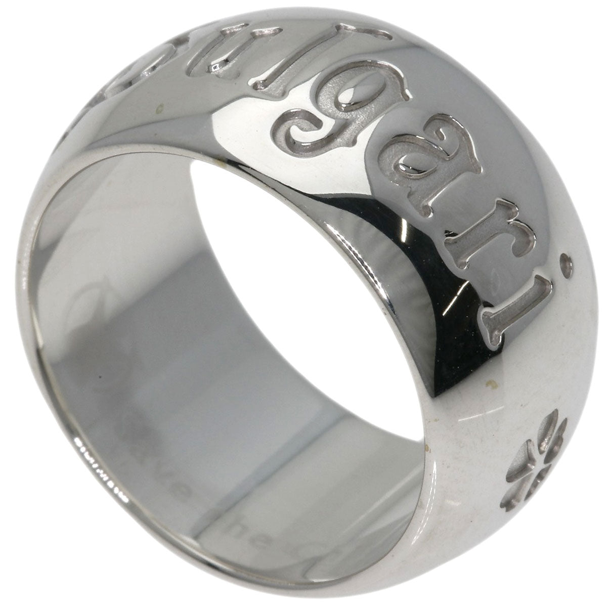 BVLGARI Save the children Ring Silver Ladies [Used]