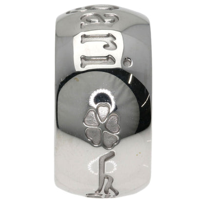 BVLGARI Save the children Ring Silver Ladies [Used]