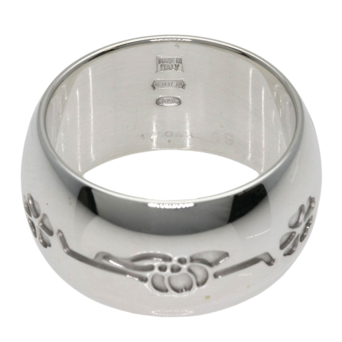 BVLGARI Save the children Ring Silver Ladies [Used]