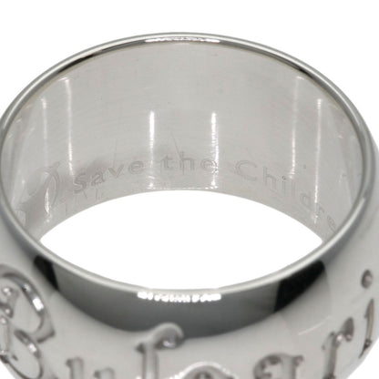 BVLGARI Save the children Ring Silver Ladies [Used]