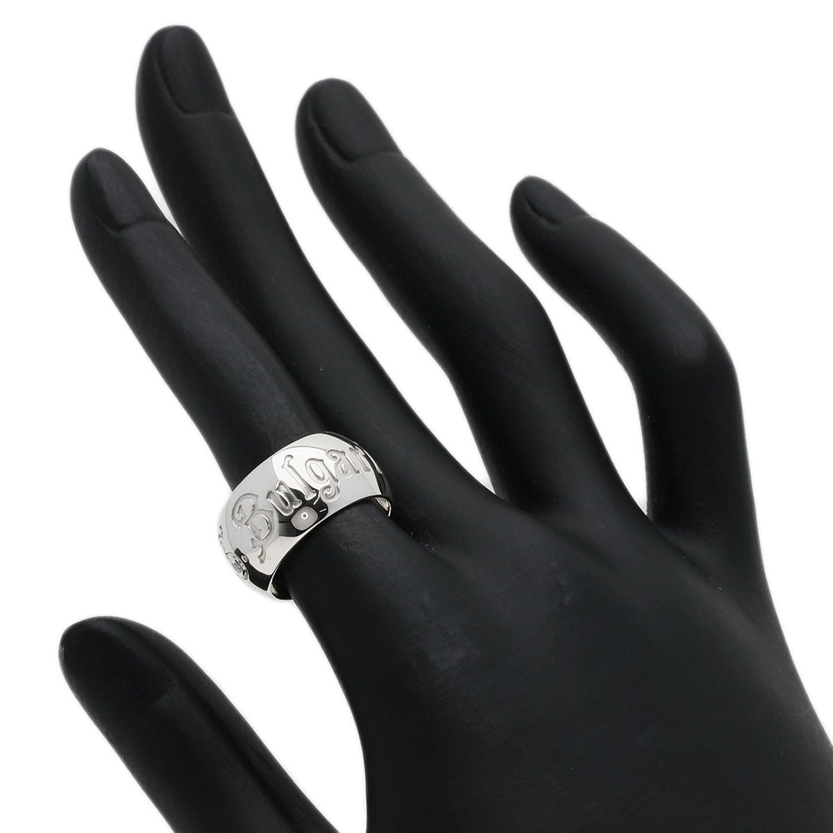 BVLGARI Save the children Ring Silver Ladies [Used]