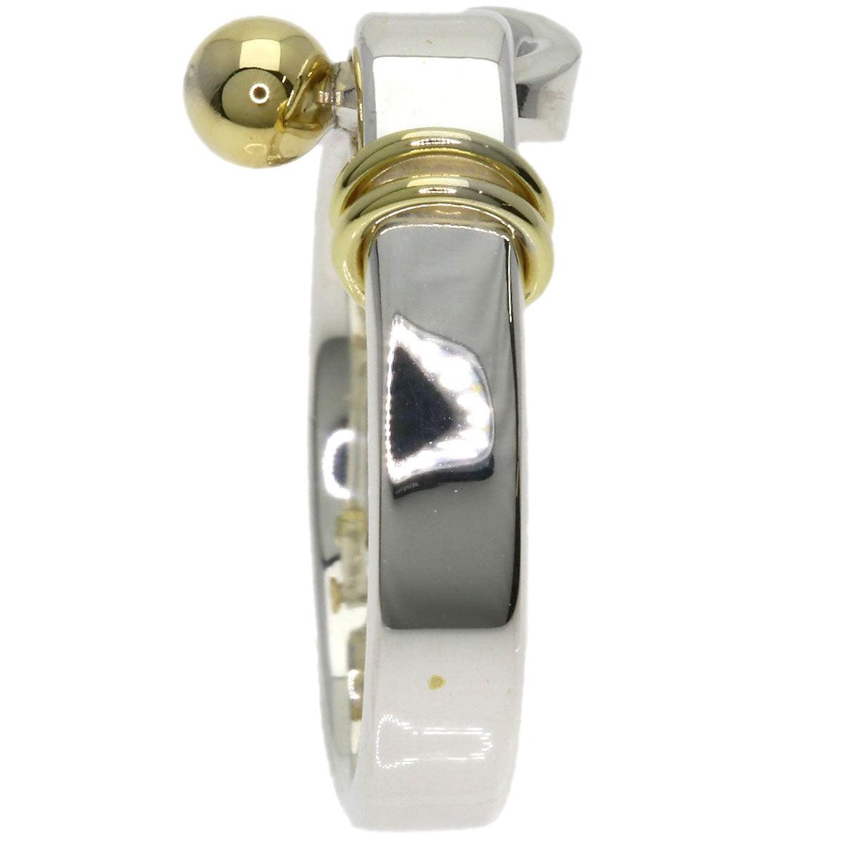 TIFFANY&Co. Hook & Eye Ring Silver 18K Yellow GoldLadies [Used]