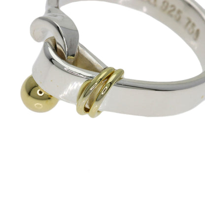 TIFFANY&Co. Hook & Eye Ring Silver 18K Yellow GoldLadies [Used]