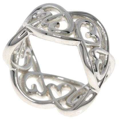 TIFFANY&Co. Loving Heart Swirl Ring Silver Ladies [Used]