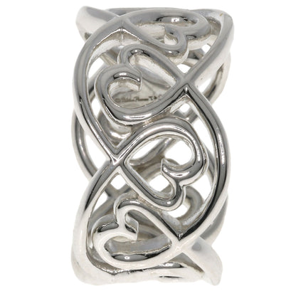 TIFFANY&Co. Loving Heart Swirl Ring Silver Ladies [Used]