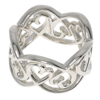 TIFFANY&Co. Loving Heart Swirl Ring Silver Ladies [Used]