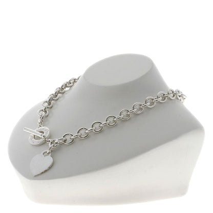 TIFFANY&Co. Return to Tiffany & Co. Heart Tag Necklace Silver Ladies [Used]