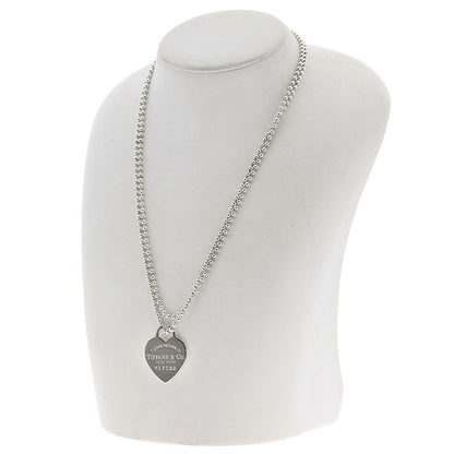 TIFFANY&Co. Return to TIFFANY & Co. Heart tag Necklace Silver Ladies [Used]