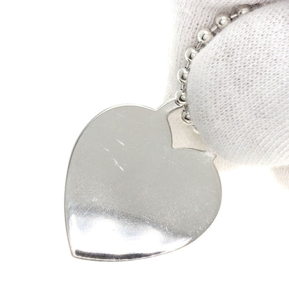 TIFFANY&Co. Return to TIFFANY & Co. Heart tag Necklace Silver Ladies [Used]