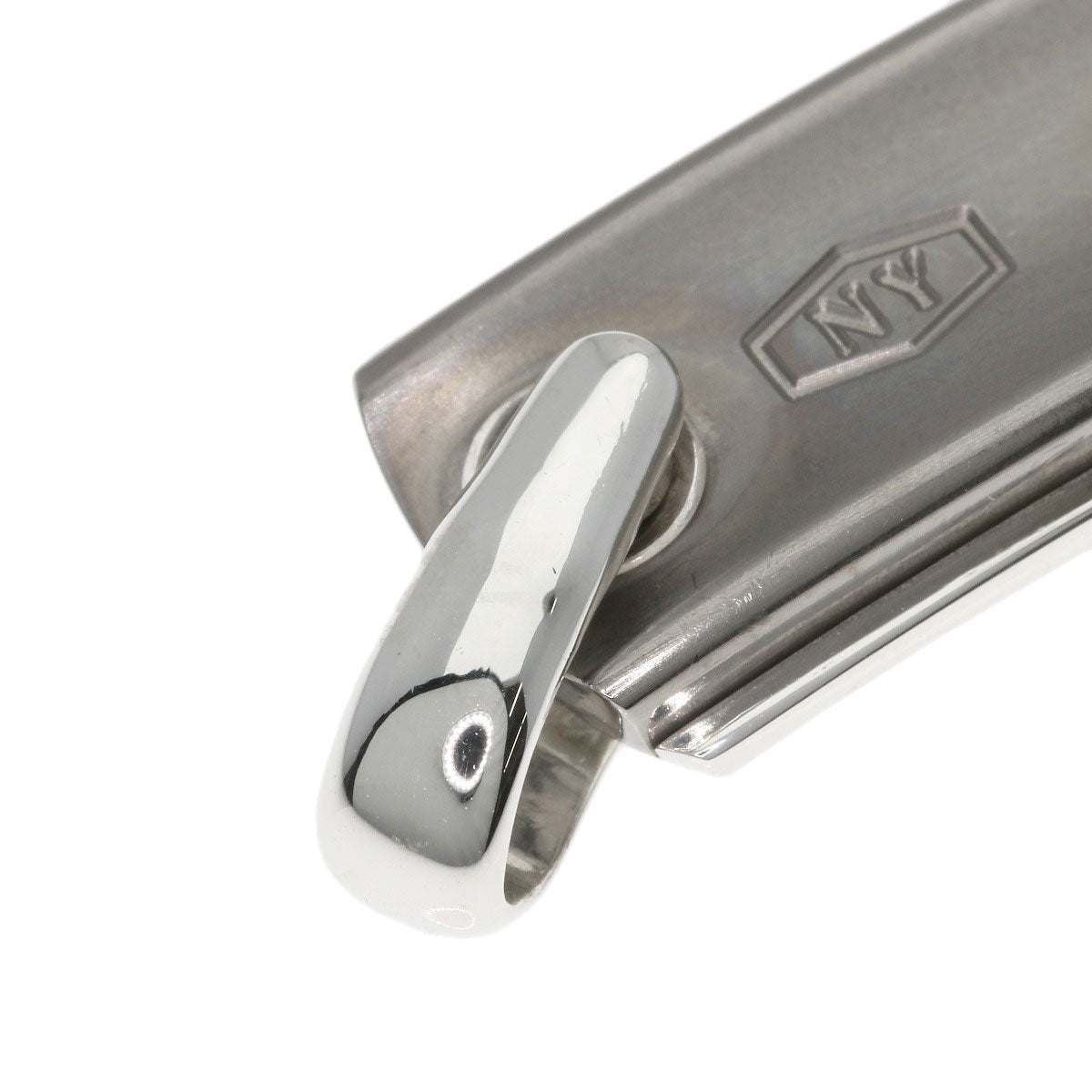 TIFFANY&Co. plate Pendant top Silver TitaniumLadies [Used]