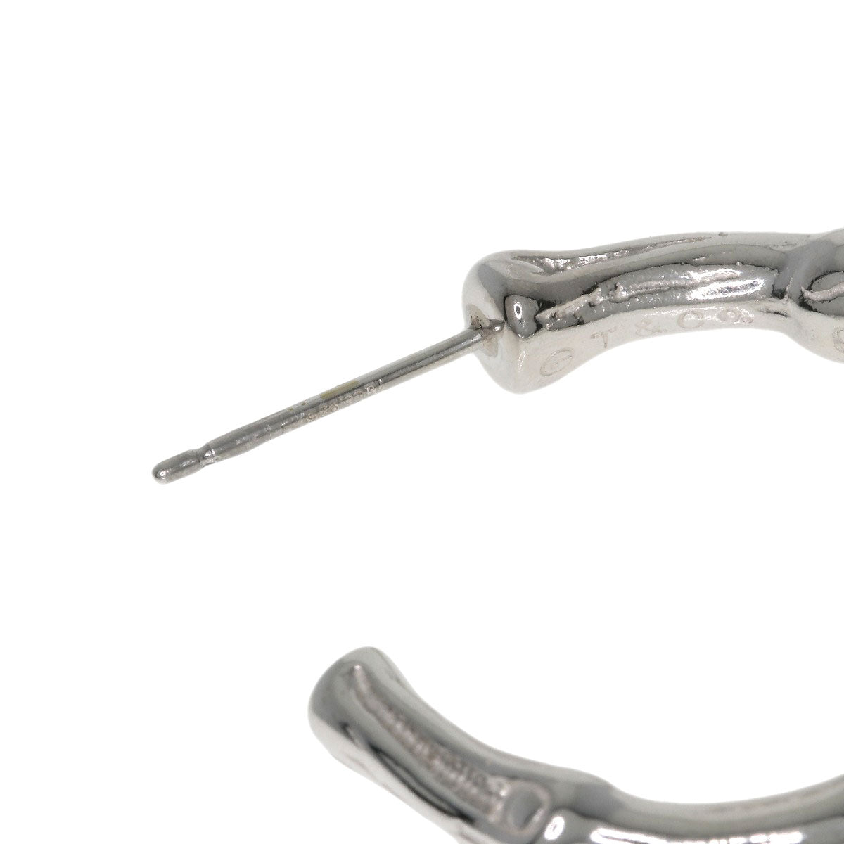TIFFANY&Co. Bamboo earring Silver Ladies [Used]