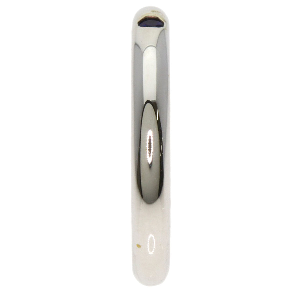 TIFFANY&Co. stacking band sapphire Ring Silver Ladies [Used]