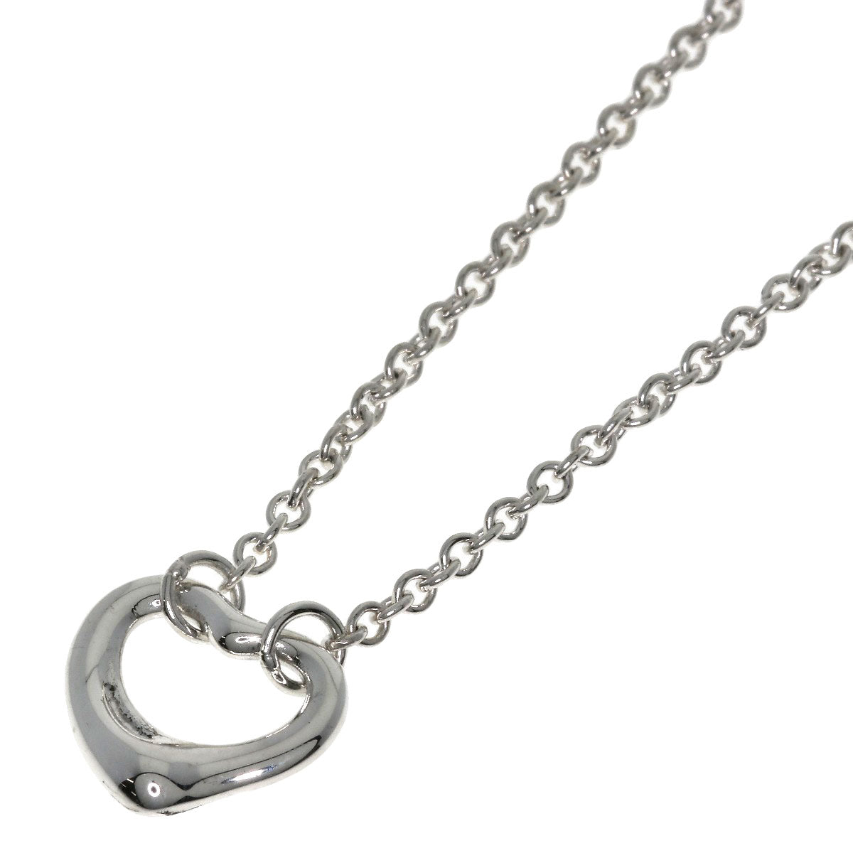 TIFFANY&Co. Open heart Bracelet Silver Ladies [Used]