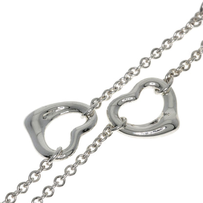 TIFFANY&Co. Open heart Bracelet Silver Ladies [Used]