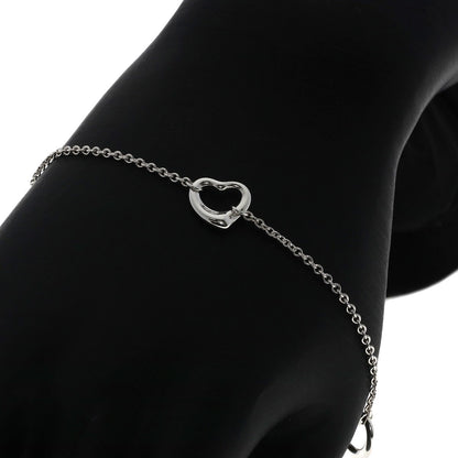 TIFFANY&Co. Open heart Bracelet Silver Ladies [Used]