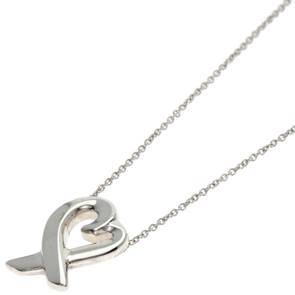 TIFFANY&Co. Loving heart Necklace Silver Ladies [Used]