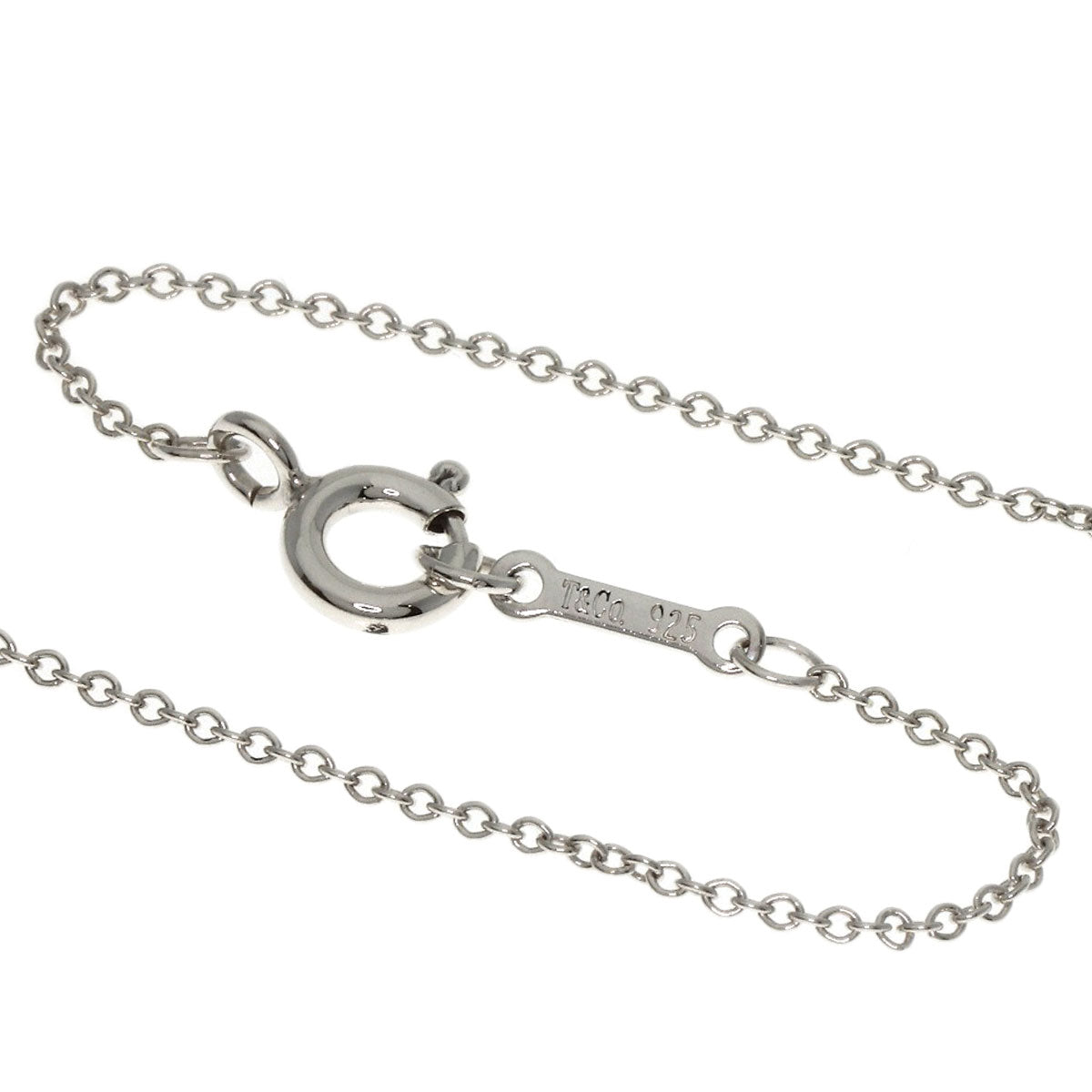 TIFFANY&Co. Loving heart Necklace Silver Ladies [Used]