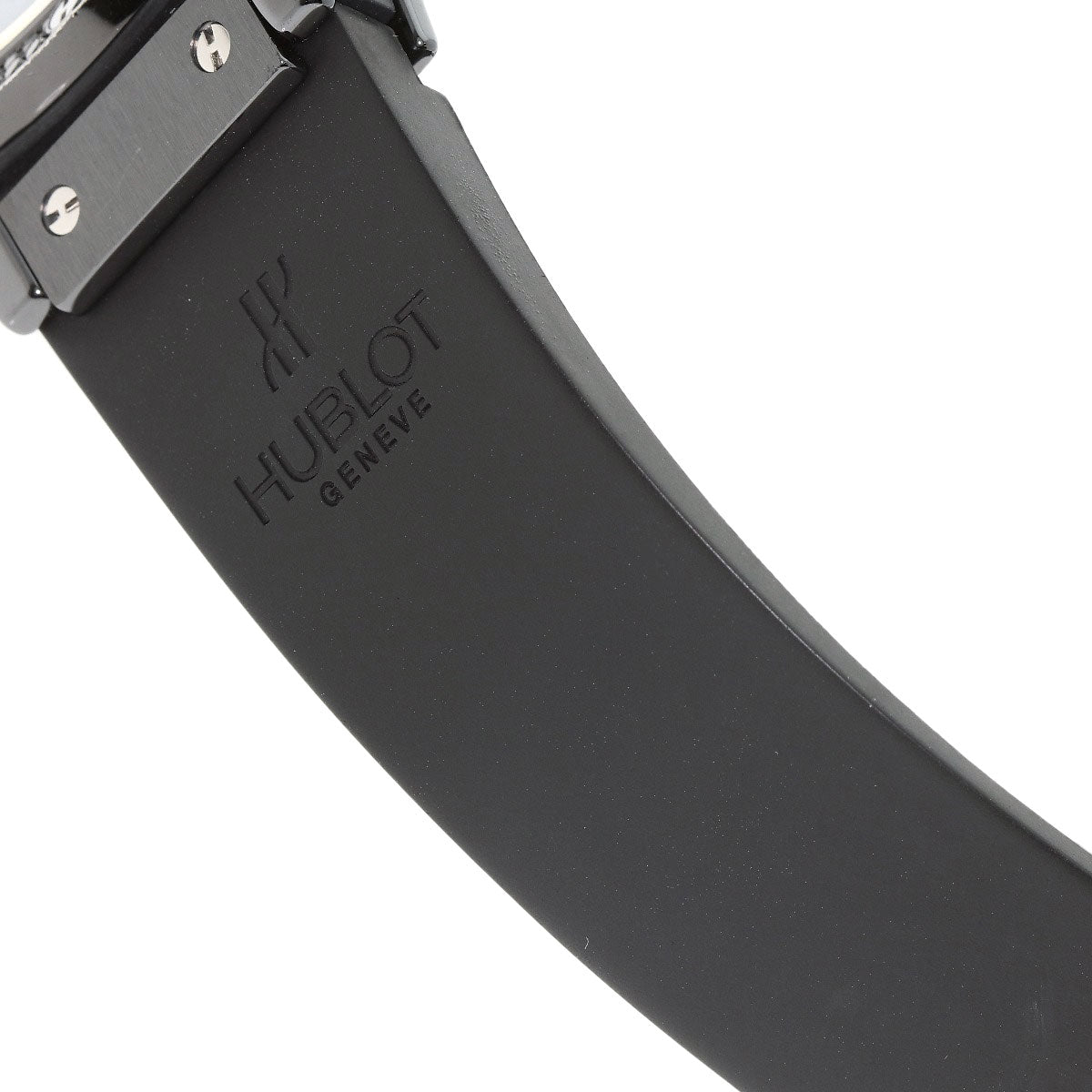 HUBLOT Aeroban All Black Chronograph Black Diamond Bezel Watches 310.CV.1110.RX.1110 Ceramic/Rubber mens