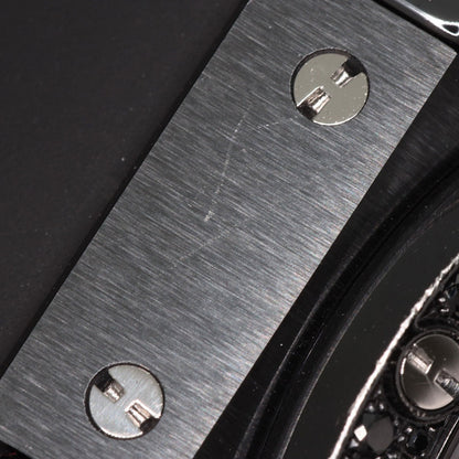 HUBLOT Aeroban All Black Chronograph Black Diamond Bezel Watches 310.CV.1110.RX.1110 Ceramic/Rubber mens