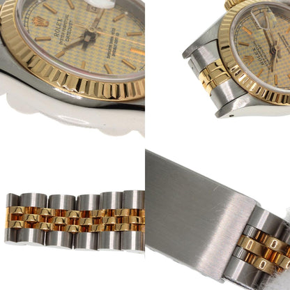 ROLEX Datejust Houndstooth Houndstooth Watches 69173 Stainless Steel/SSxK18YG Ladies