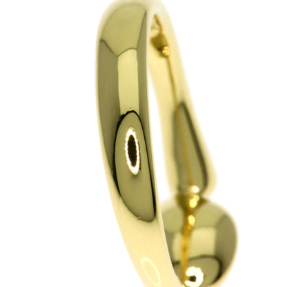 TIFFANY&Co. Bean Diamond Ring K18 Yellow Gold Ladies [Used]