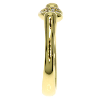 TIFFANY&Co. Bean Diamond Ring K18 Yellow Gold Ladies [Used]