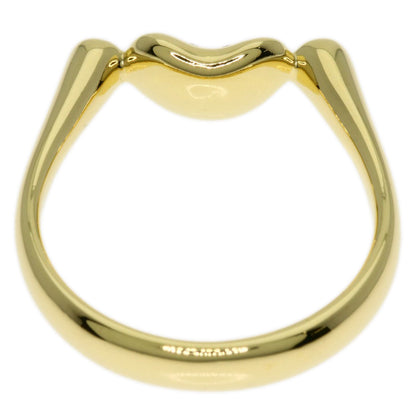 TIFFANY&Co. Bean Diamond Ring K18 Yellow Gold Ladies [Used]