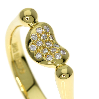 TIFFANY&Co. Bean Diamond Ring K18 Yellow Gold Ladies [Used]