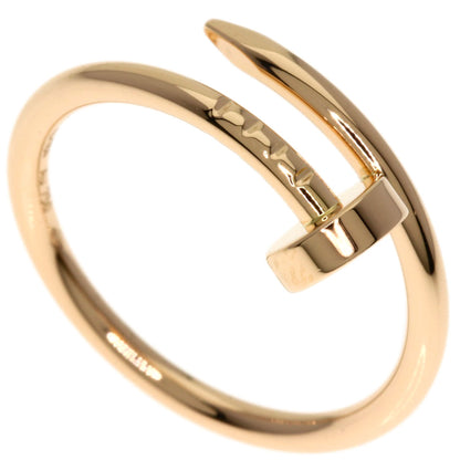 CARTIER Juste Uncre Small #51 Ring K18 Pink Gold Ladies [Used]