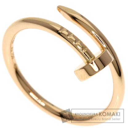 CARTIER Juste Uncre Small #51 Ring K18 Pink Gold Ladies [Used]