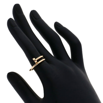 CARTIER Juste Uncre Small #51 Ring K18 Pink Gold Ladies [Used]