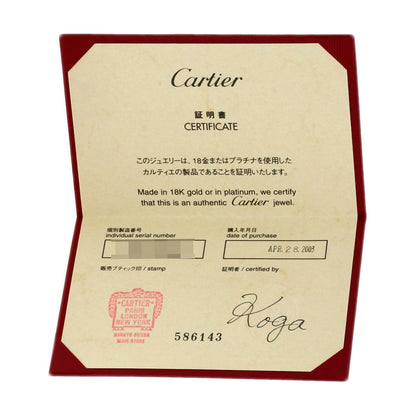 CARTIER C de Cartier Full Diamond #54 Ring K18 Yellow Gold Ladies [Used]